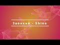 Звонкий - Shine(Lyrics)