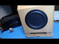 Discovering a Koda SW-10A Subwoofer