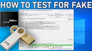 USB Flash Drive Card Tester Guide screenshot 1