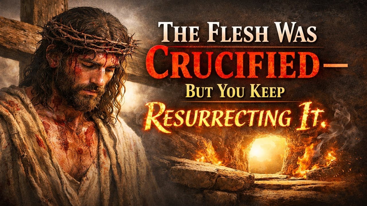 The Flesh Was Crucified — But You Keep Resurrecting It.