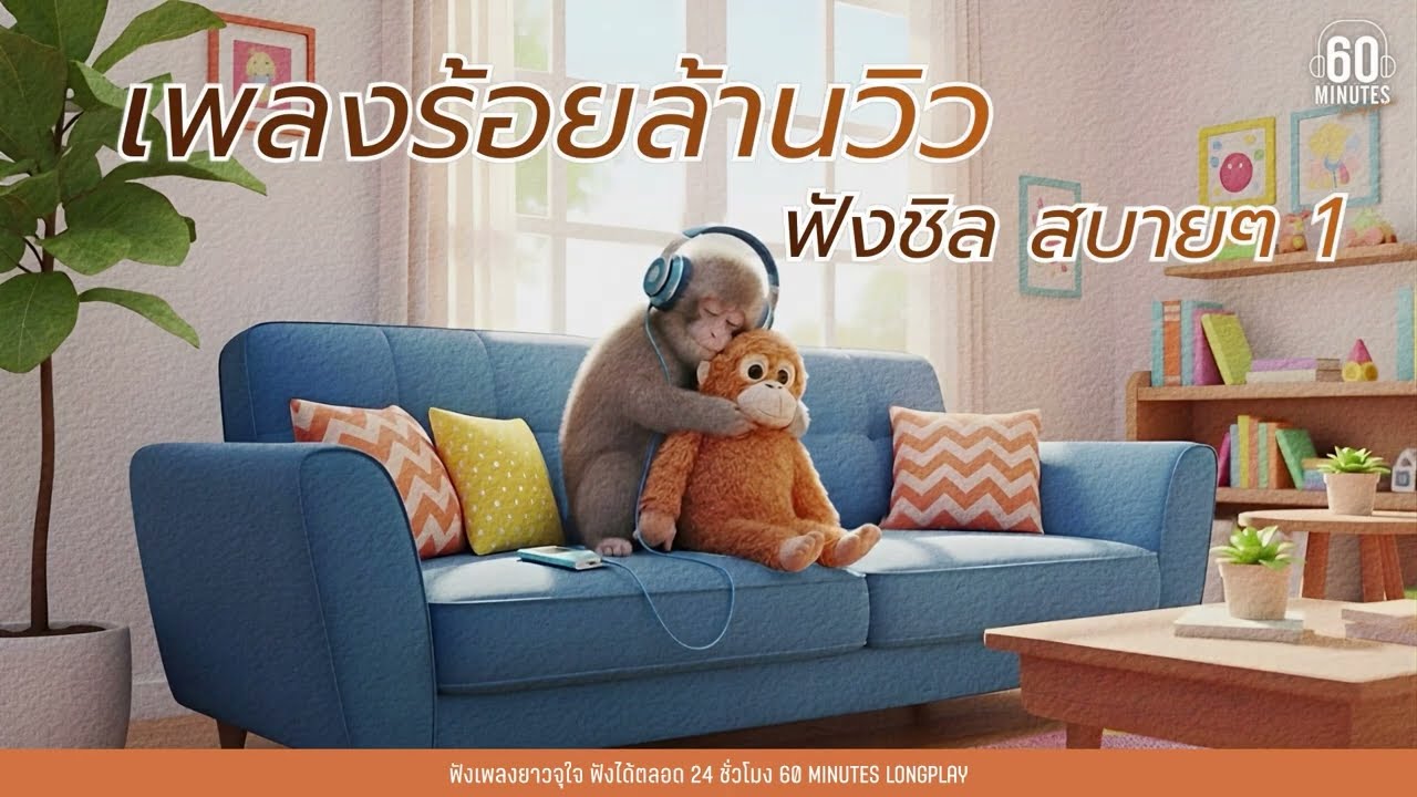 SUNDAY SPECIAL  เพลงร้อยล้านวิว ฟังชิล สบายๆ 1 (ฟังยาว2ชั่วโมงเต็ม)  【LONGPLAY】