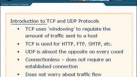 03 01 Introduction to TCP & UDP Protocols