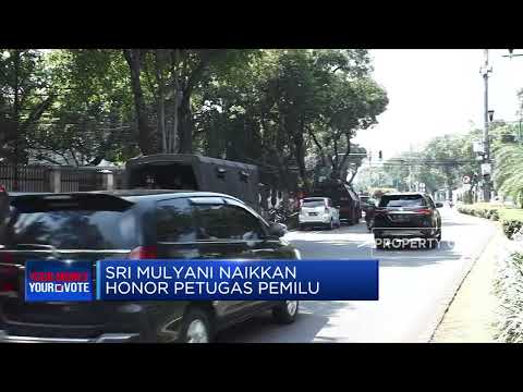 Asyik... Sri Mulyani Naikkan Honor Petugas Pemilu