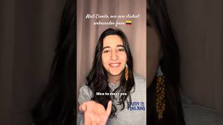 ✨ Meet Camila, our new Study in Finland student ambassador! ✨