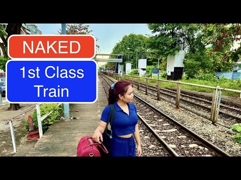NAKED on the 1st Class Overnight Sleeper Train Chiang Mai to Bangkok! #thailand #travel #travelvlog