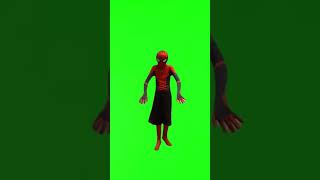 Indian Spiderman Dancing Green Screen Meme Template #memetemplate