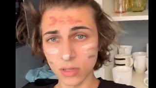 Lukas Rieger Schmink Tutorial 2018 mit Faye Montana‘s Make up
