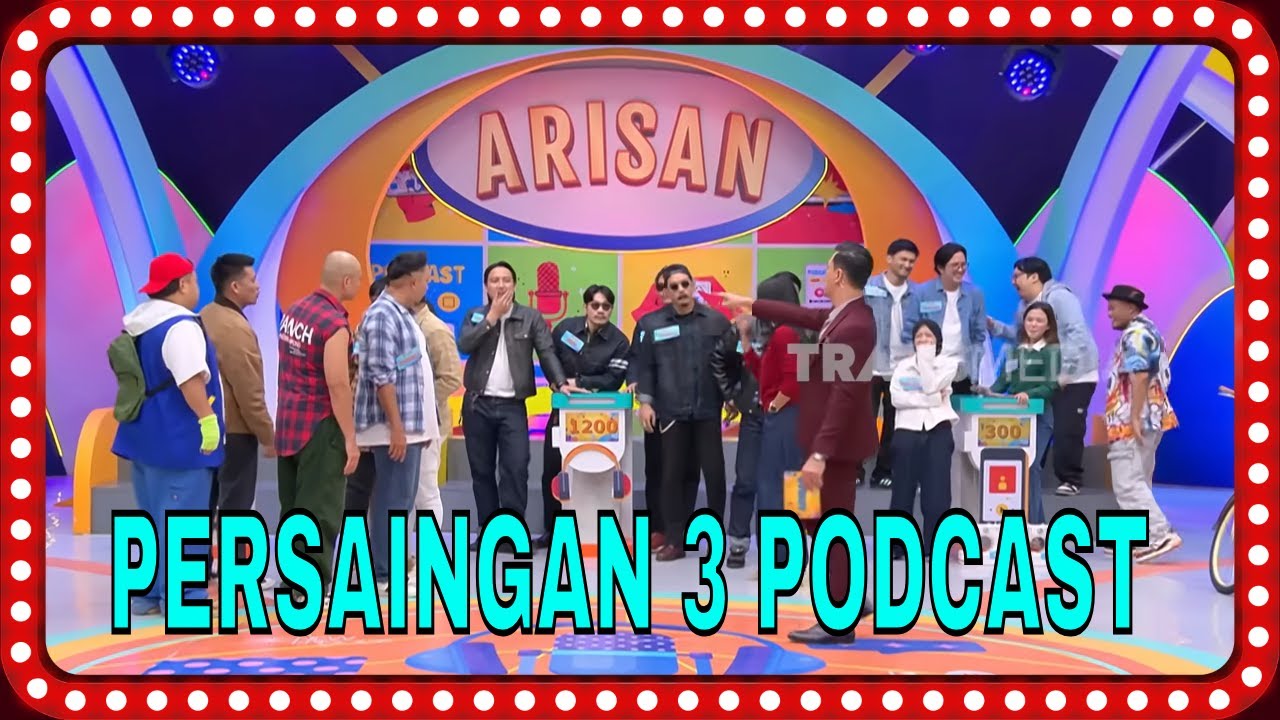 PERPECAHAN PODCAST:  TIGA BATANG VS MOTIVASI KEHIDUPAN VS THE NURULS | MOMEN SERU ARISAN (31/01/26)