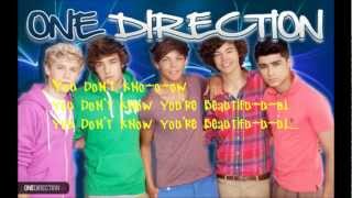 One Direction-What Makes You Beautiful (Lyric Video)