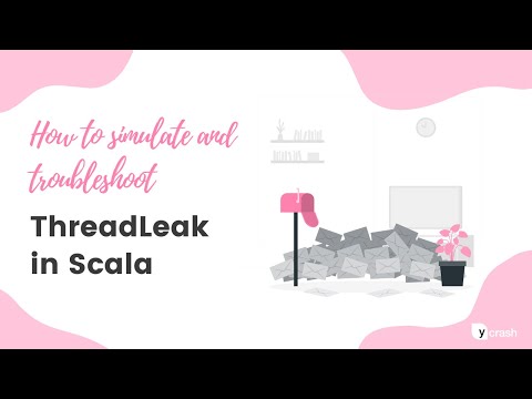 Simulating & troubleshooting Thread leak in Scala