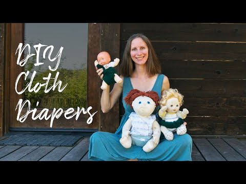 CHEAP EASY CLOTH DIAPERING for Potty Learning + Diaper Belt Sewing Tutorial