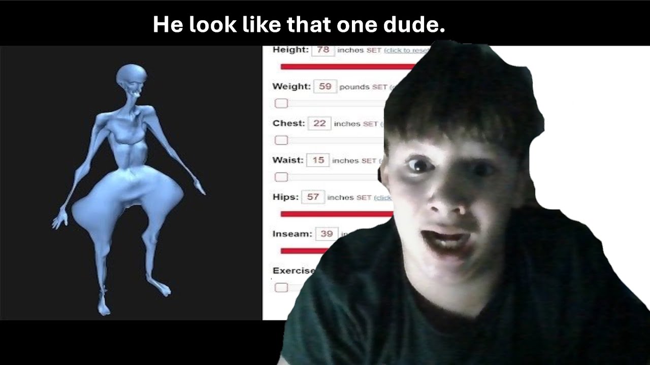 body visualizer/HORRIBLY AWESOME! - YouTube