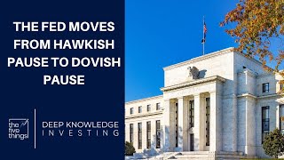 The Fed Moves from Hawkish Pause to Dovish Pause - 5 Things to Know - #1 - May 3rd, 2024