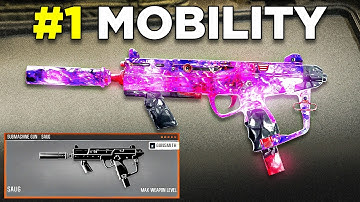 new MAX MOBILITY SMG is LIKE CHEATING in BLACK OPS 6! 🏃‍♂️💨 (Best SAUG Class Setup) BO6 Warzone