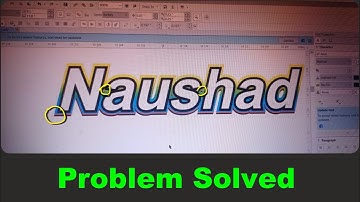 CorelDRAW tips and tricks in 3d text design using contour tool | trbahadurpur