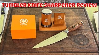 🔪 Tumbler Rolling Knife Sharpener review - knife sharpening made easy  [538] 🔪 