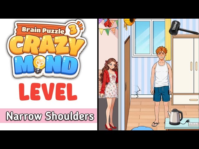 Brain Puzzle 3 Crazy Mind Level 86 Narrow Shoulders Walkthrough