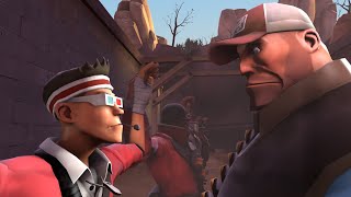 Хеви даёт люлей скауту{голоса из CS 1.6}[TF2](SFM)