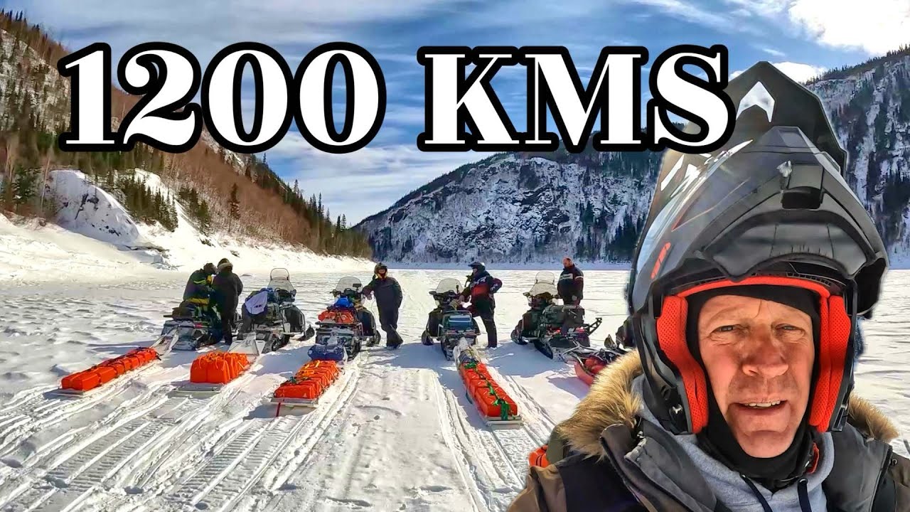 1200 KM Skidoo Trip (Labrador & Quebec).  ADVENTURE & CATASTROPHE on the trail.