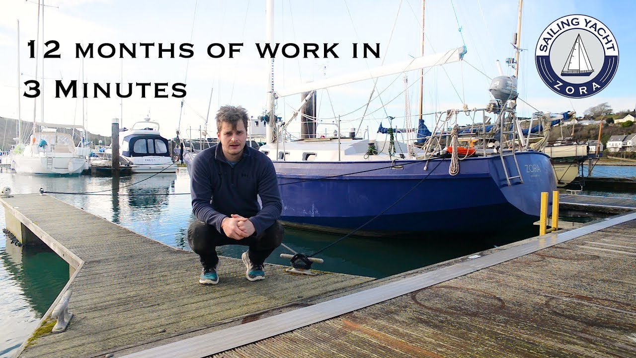 Building a Boat 12 Months in 3 Minutes Sailing Yacht Zora YouTube