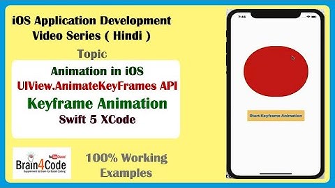 How to implement Keyframe Animation in Swift 5 iOS Application | Easy Keyframe Animation Hindi