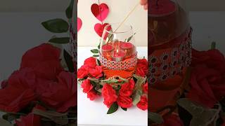 Centro de Mesa  San valentin. Romántico    ❤️ fácil de hacer  para boda y eventos lo que quieras .