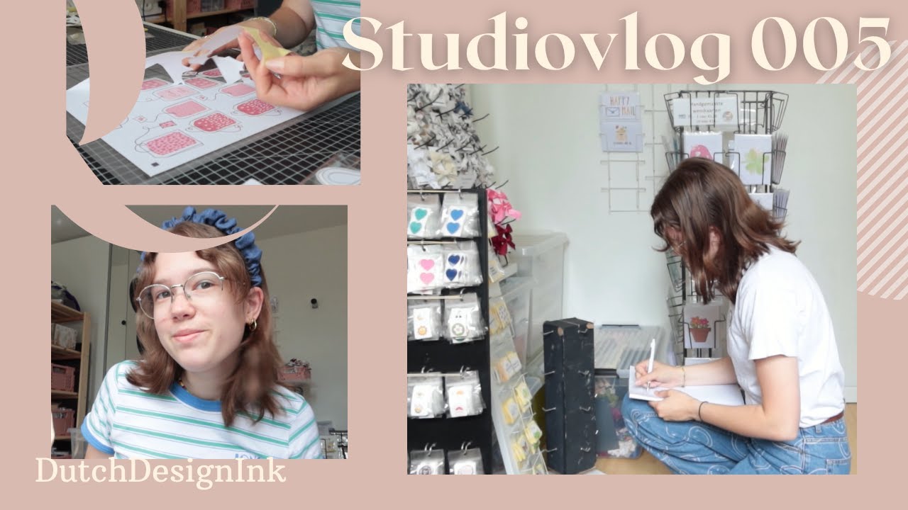 Studio vlog 005 | market prep | lots of product making | small business ...