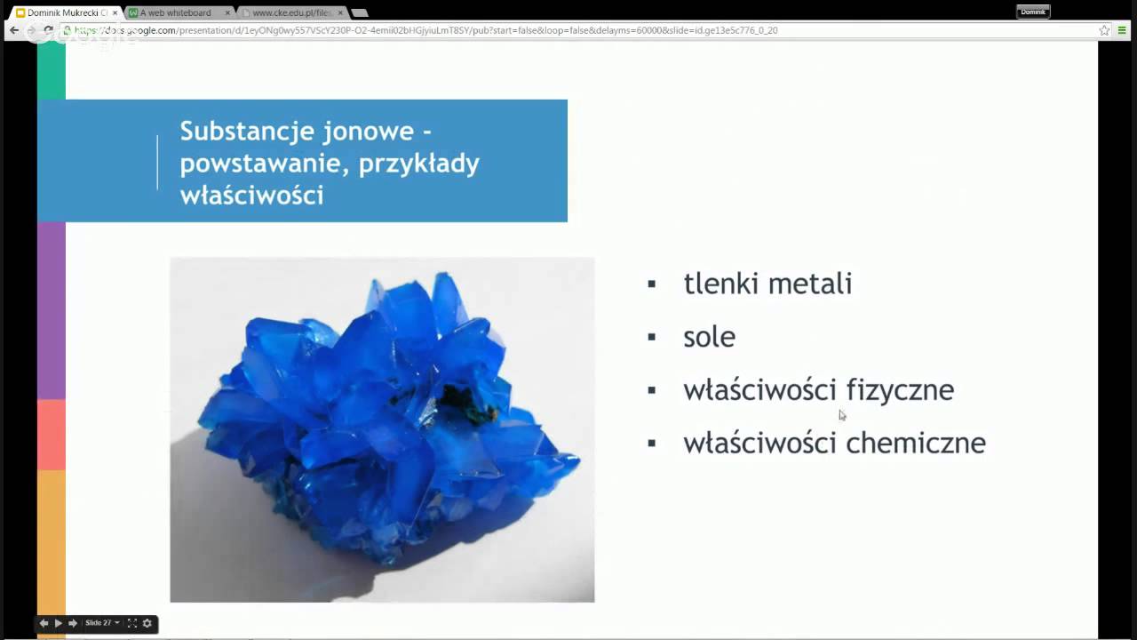 Darmowe Korepetycje z Chemii, spotkanie 4: Wiązania ato… — Transcript