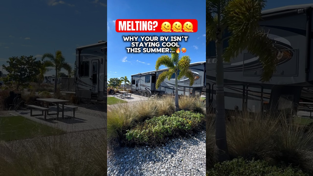Our GEPROFILE ACs keep us cool, the best RV upgrade! #rvupgrade #rvmakeover #rv