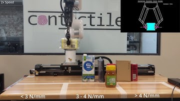 Autonomous Gripping and Sorting by Compliance