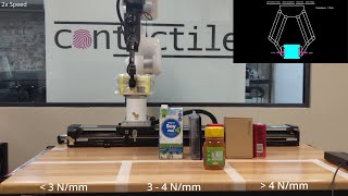 Autonomous Gripping and Sorting by Compliance
