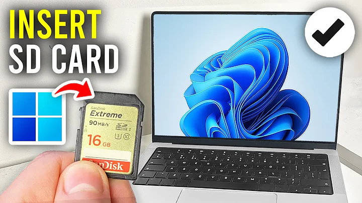 How To Insert MicroSD Card / SD Card In Laptop & PC - Full Guide