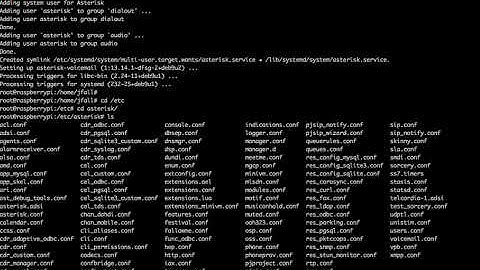 How to: EASY! Installing Asterisk on Rasberri Pi version "Stretch"