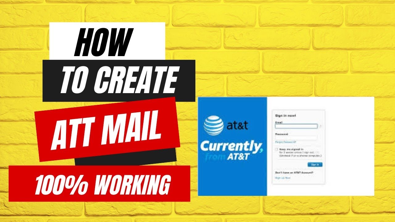 How To Create AT&T Account || How To Sign Up ATT & Email
