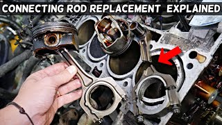 HOW TO REPLACE CONNECTING ROD ON HYUNDAI KIA ENGINE