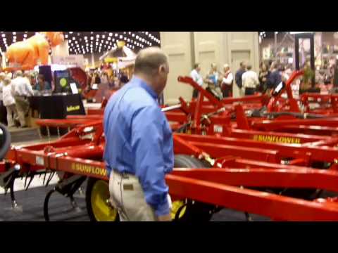 Sunflower 6333 Land Finisher Exhibited at National Farm Machinery Show