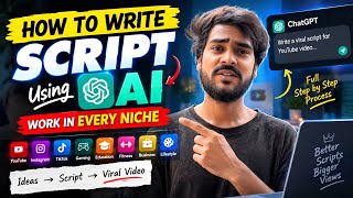 AI Se Viral Script Kaise Likhe? 🔥 ChatGPT Script Writing Tutorial