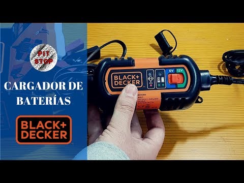 CARGADOR DE BATERÍAS BLACK & DECKER
