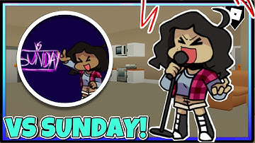 How to get “VS SUNDAY” BADGE + VS SUNDAY SKIN/MORPH in friday night funkyn
