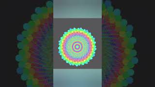 Python Made These Random Designs 🤯.Coding Creates Beautiful Art  #python #viral #turtle