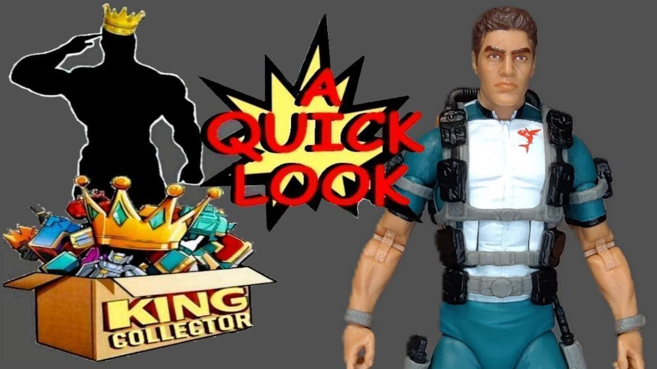 Wet-Suit G.I. Joe Classified Series GI Hasbro Real American Hero Action Figure Quick Look Review