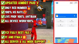 🔥 Auto headshot config file free fire aimbot+aimlock | Headshot config file free fire max