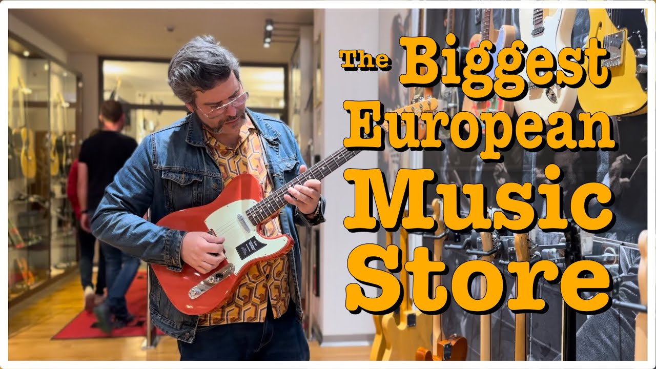 Visiting The Biggest Music Store In Europe EP366 YouTube visiting-the-biggest-music-store-in-europe-ep366-youtube