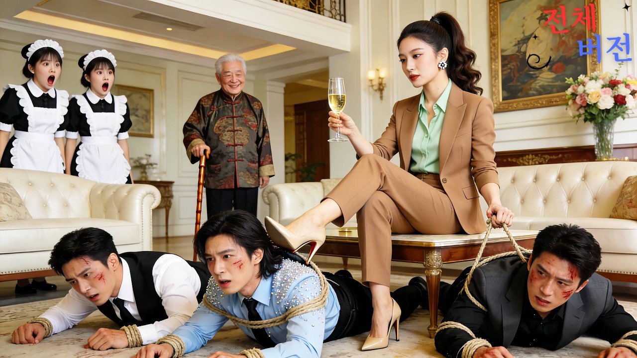 💕아무도 CEO 집안의 문제아 삼형제를 못 잡았는데, 시골에서 온 소녀가 3초 만에 제압! 인생 대역전!#cdrama #드라마 #kdrama