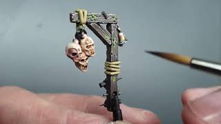 Lord of Blights Masterclass ~ Part 7:  Painting the Gallows