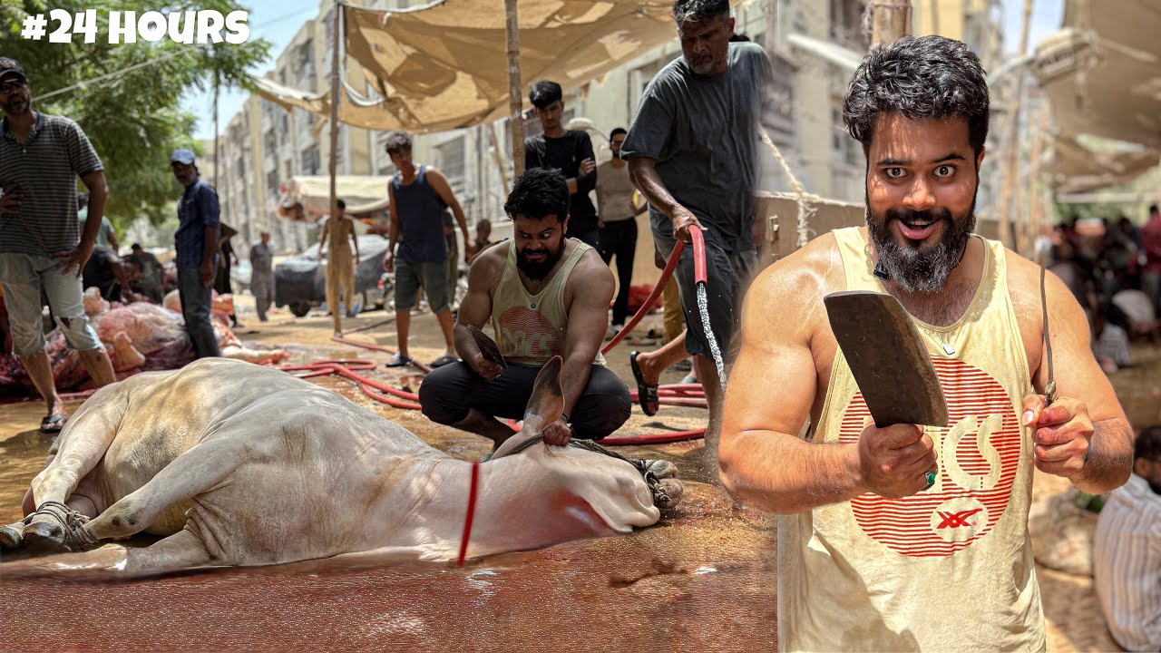 24 HOUR PROFESSIONAL QASAI 😈 | SYED FAHAD