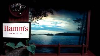 Hamms Beer Motion Beer Sign Bar Advertisemen Sunrise Sunset