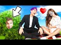 LankyBox SPYING ON JUSTIN'S DATE In Roblox?! (GOT CAUGHT! *ADOPT ME & ROYALE HIGH!*)