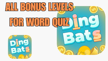 Dingbats ALL BONUS LEVELS of WORD QUIZ