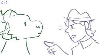 my dnd party as vines- but i kinda animated it